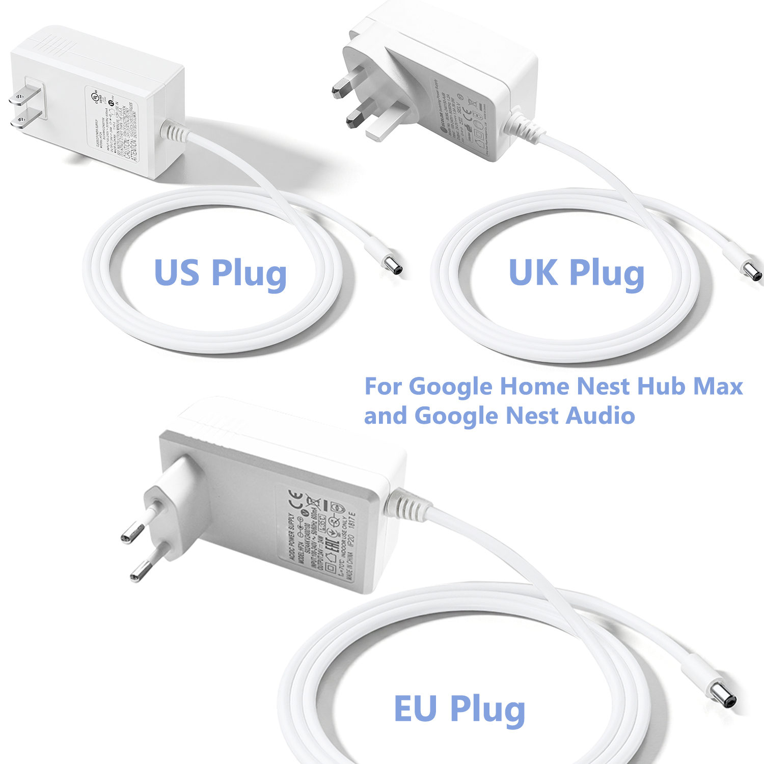 Google Speaker Nest Hub - อะแดปเตอร์จ่ายไฟ 24V สำหรับ Google Home Nest