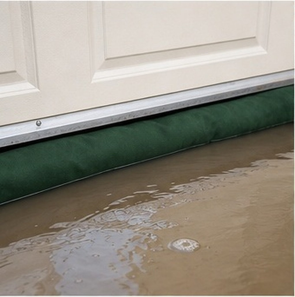 Flood Barrier Bag - 3 ชิ้น ถุงทรายผ้าใบสำหรับกันน้ำท่วม พร้อมยางยืด ถุงทรายยาว ถุงกั้นน้ำ