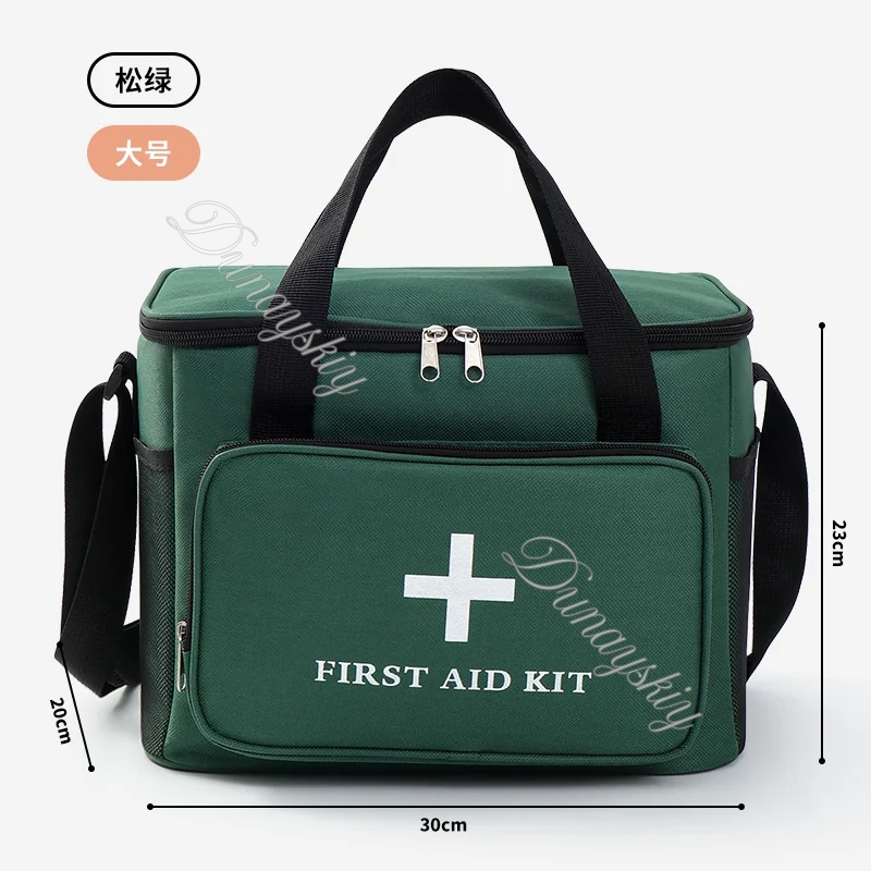 กระเป๋าชุดปฐมพยาบาลสีเขียว กระ - First Aid Bag Kit บทวิจารณ์และราคา