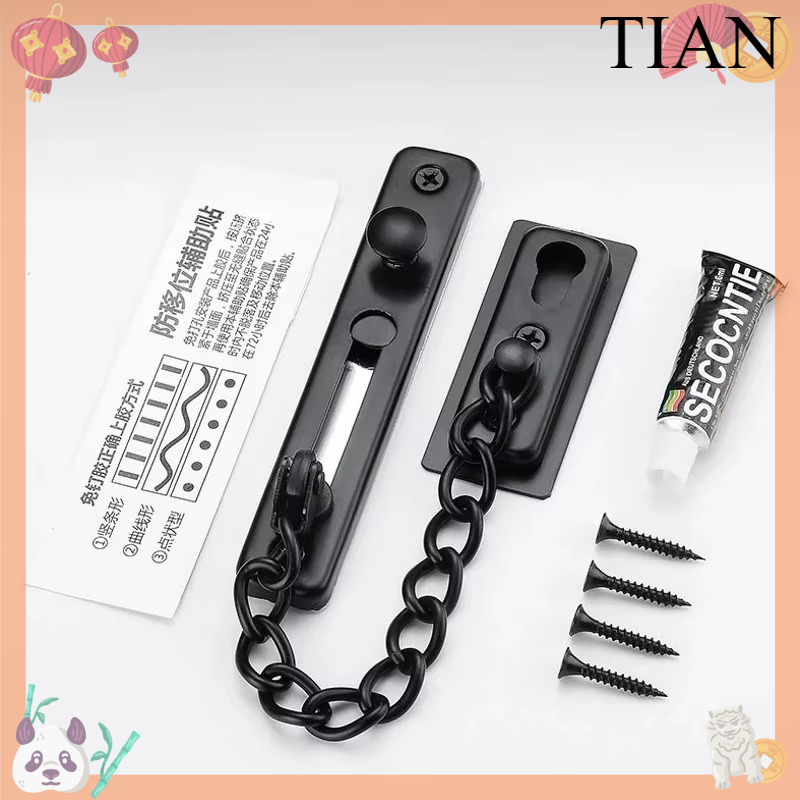 โซ่ล็อคประตูสแตนเลสสำหรับโรงแร - Security Chain Door บทวิจารณ์และราคา