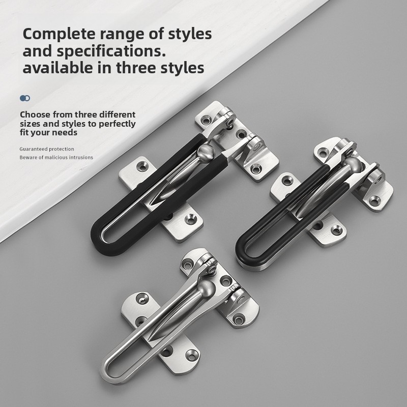โซ่ประตูกันขโมยโลหะผสมสังกะสี  - Security Chain Door บทวิจารณ์และราคา