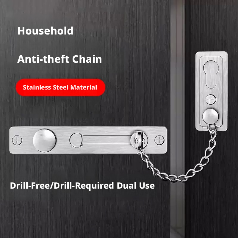 โซ่ล็อคประตู สแตนเลส โซ่กันขโม - Security Chain Door บทวิจารณ์และราคา