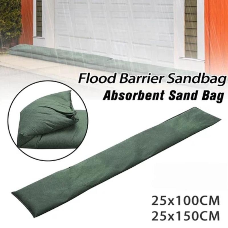 ถุงกันน้ำท่วมแบบขยายตัวดูดซับน - Flood Barrier Bag บทวิจารณ์และราคา