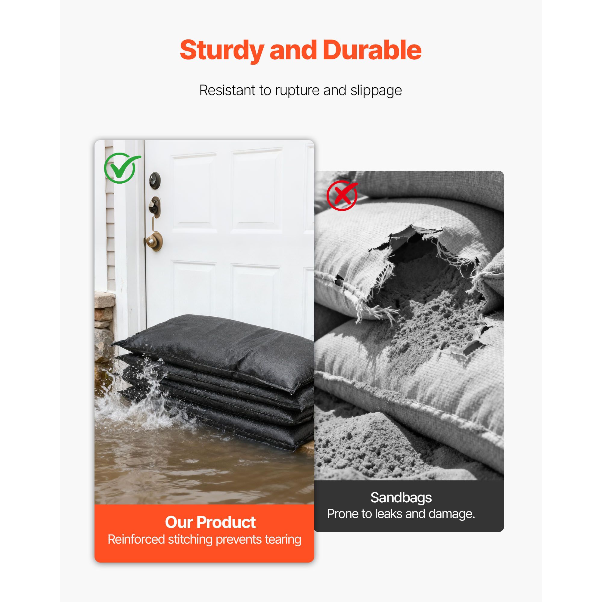 แผงกั้นน้ำท่วม, แพ็ค 10 ชิ้น,  - Flood Barrier Bag บทวิจารณ์และราคา