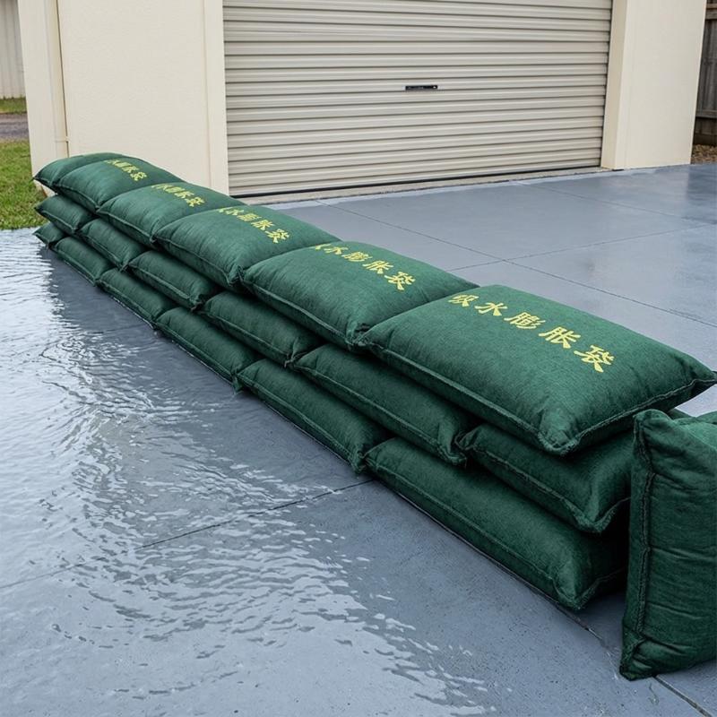 ถุงกันน้ำท่วมแบบพองลมได้เอง ขย - Flood Barrier Bag บทวิจารณ์และราคา